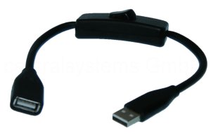 (USB) Kabel mit Schalter