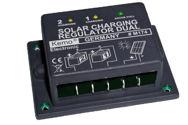 Kemo M174 Solar Laderegler Dual 16 A