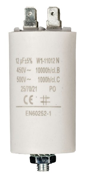 Motorkondensator 12µF / max. 500V AC