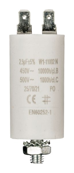 Motorkondensator 2,5µF / max. 500V AC