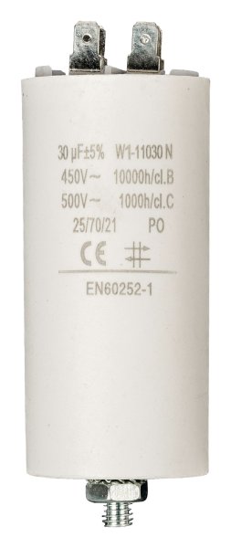 Motorkondensator 30µF / max. 500V AC
