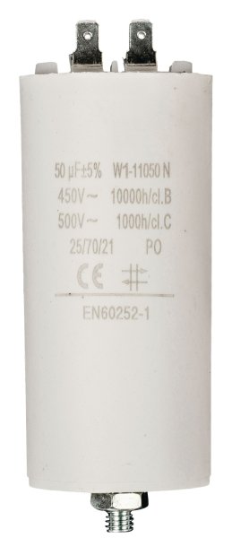 Motorkondensator 50µF / max. 500V AC