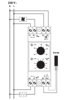 Perry 1TMTE052/M Thermostat für die Hutschiene Kühl / Heizbetrieb 0-60 °C