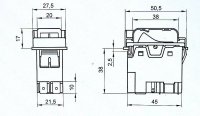 Ein/Aus Schalter mit Unterspannungsauslöser  306P005.01