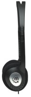 Manhattan 177481 Stereo Kopfhörer Ultraleicht 3,5mm Klinkestecker schwarz
