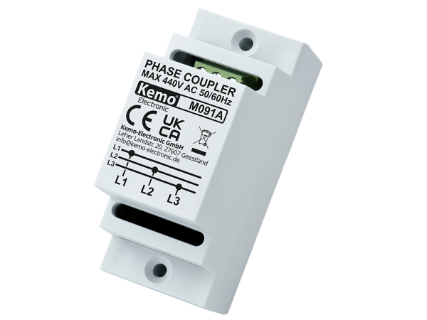 Kemo M091 Phasenkoppler Powerline für Hutschiene