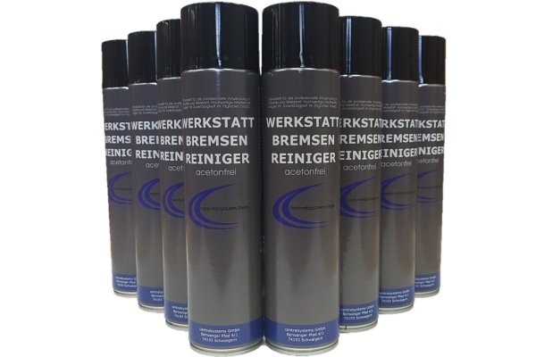 8x Werkstatt Bremsenreiniger 660ml