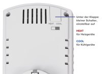 CSTS1 Steckdosen Thermostat mit Kabelfühler