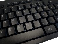 HP Tastatur HP 125 schwarz M27527-041 QWERTZ Deutsch
