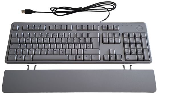 Dell Tastatur KB212-PL USB Grau