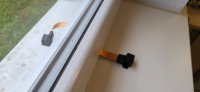 RJ45 Netzwerk Fensterdurchführung, extrem flach, 300mm