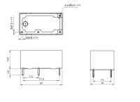 Relais Hongfa HF171F 24-HT (610) 24V