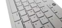 HP USB Business Slim Tastatur Z9H49AA 911503-041 HP SK-2120 weiß / grau