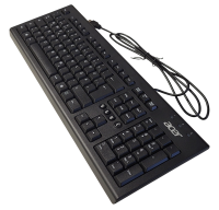 ACER Tastatur DKUSB1P0MR PR1101V (Schwarz) USB QWERTZ Deutsch