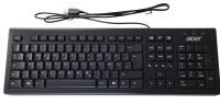 ACER Tastatur DKUSB1B0DW (Schwarz) USB QWERTZ Deutsch