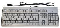 HP Tastatur DT529A USB Grau/Weiß 434823-042...