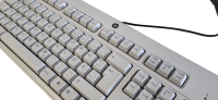 HP Tastatur DT529A USB Grau/Weiß 434823-042...