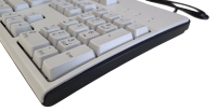 HP Tastatur DT529A USB Grau/Weiß 434823-042 434823-041 KU-0316 QWERTZ Deutsch