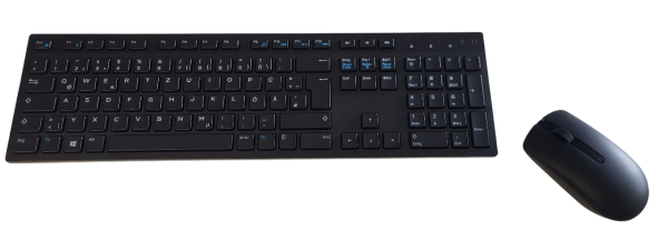 Tastatur Set DELL KM636-BK-GER (QWERTZ Schwarz)