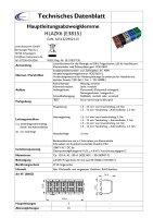 Hauptleitungsabzweigklemme 5-polig extra N/PE HLAZK6