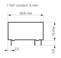 Relais TE / Schrack V23061-A1005-A302