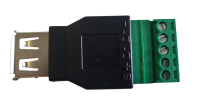 USB A Buchse (weiblich) auf Schraubklemme (H4)