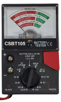 Universal Batterietester mit analoger Anzeige CSBT105